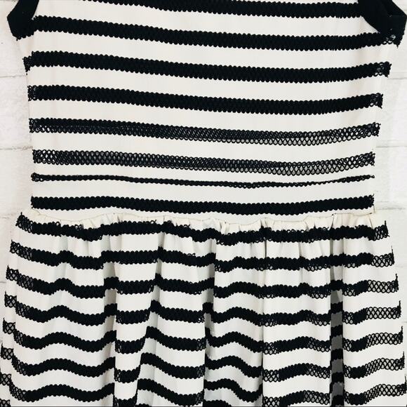 Silence + Noise UO Striped Fit & Flare Dress S - Picture 5 of 7